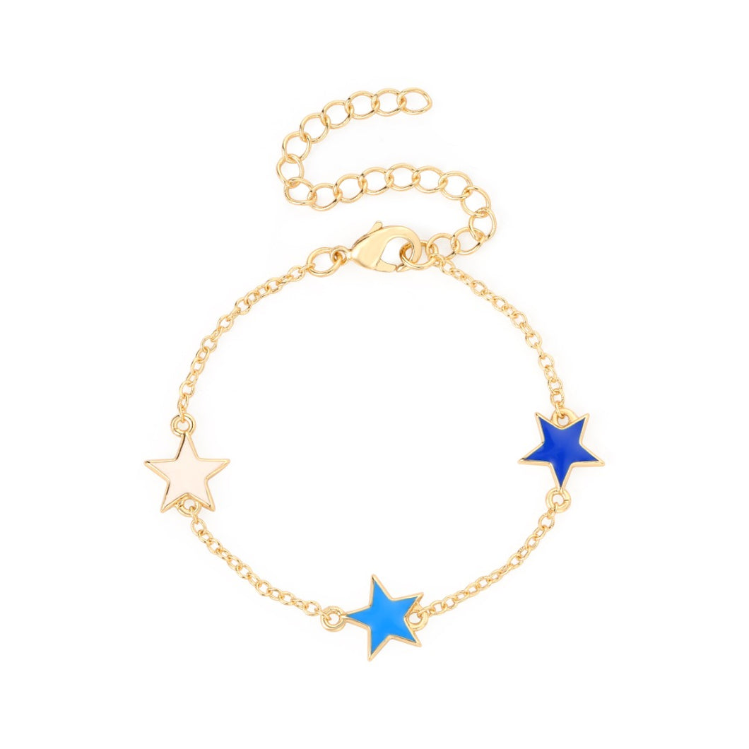 Blue Star Bracelet