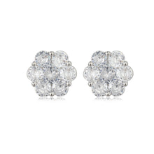 Load image into Gallery viewer, Teen Diamond Flower Stud
