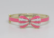 Load image into Gallery viewer, Pink Puffy Bow Bangle
